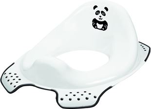 Obrázok Adaptér - tréningové sedátko na WC - Panda - biele,