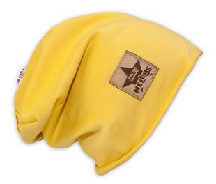 Obrázok Bavlnená čiapočka - žltá
