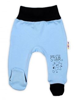 Obrázok z Dojčenské polodupačky, modré - Baby Little Star