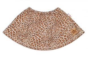 Obrázok Detská sukňa Gepard - hnedá
