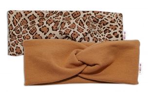 Obrázok Detské čelenky Gepard, sada 2 kusov - hnedá, gepard
