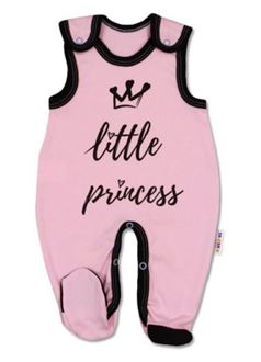 Obrázok z Dojčenské bavlnené dupačky, ružové - Little Princess