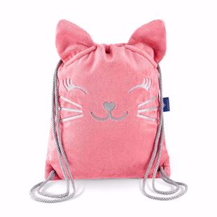 Obrázok Detský batôžtek Mačička - Ružová
