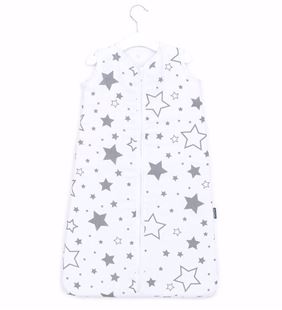 Obrázok Mušelínové spací vak Hviezdy Šedé - rôzne veľkosti