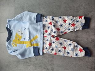 Obrázok Detské pyžamo Žirafka Modré