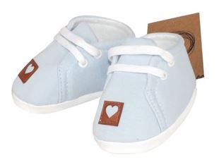 Obrázok Jarné dojčenské topánočky, capáčky - sv. modré