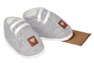 Obrázok Jarné dojčenské topánočky, capáčky - šedé