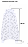 Obrázok z Mušelínové spací vak Púpava - rôzne veľkosti