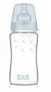 Obrázok Sklenená fľaštička 250 ml Diamond Glass - BOTANIC - vážka