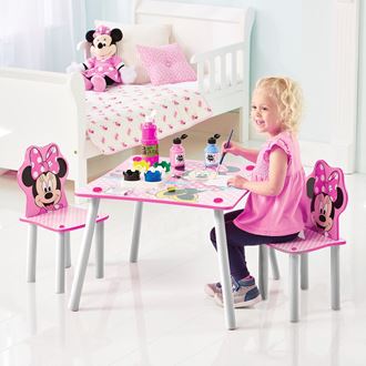 Obrázok z Detský stôl s stoličkami Myška Minnie