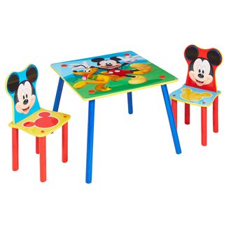 Obrázok z Detský stôl s stoličkami Myšák Mickey