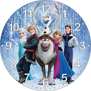 Obrázok Detské hodiny Frozen