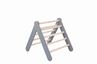 Obrázok z Detský drevený rebrík veľký Pikler: šedý
