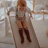Obrázok z Detská drevená šmykľavka do interiéru Scandy: biela