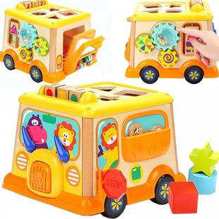 Obrázok Montessori kocka autobus