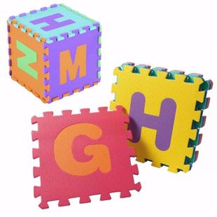 Obrázok Detské penové puzzle 10 kusov - variant čísla alebo písmena