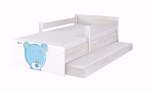 Obrázok Detská posteľ Max Modrý Medvídek 160x80 cm