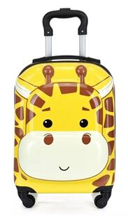 Obrázok Detský cestovný 3D kufor Žirafa 29l