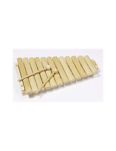 Obrázok Xylofón drevený, 12 tónov