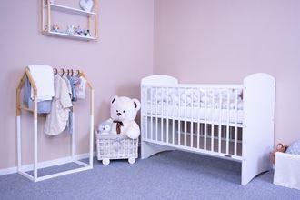 Obrázok z Detská postieľka New Baby LEO biela