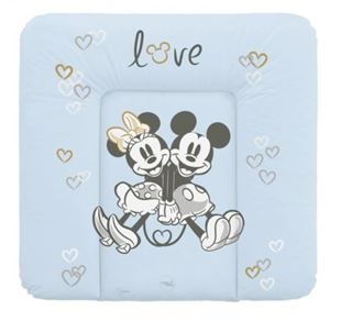 Obrázok Ceba Baby Prebaľovacia podložka mäkká 75x72cm Disney Minnie &amp; Mickey, modrá