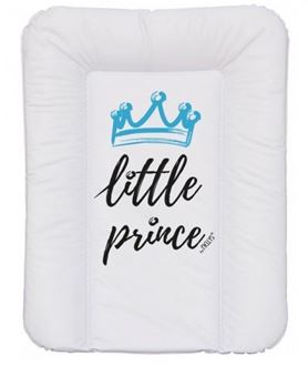 Obrázok z Prebaľovacia podložka, mäkká, Little Prince, 70 x 50cm, biela