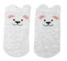 Obrázok z Chlapčenské bavlnené ponožky Psík 3D - šedé - 1 pár