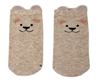 Obrázok z Chlapčenské bavlnené ponožky Psík 3D - hnedé - 1 pár