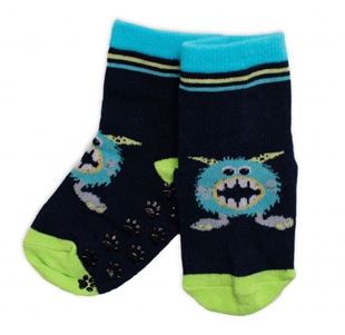Obrázok Detské ponožky s ABS Príšerky - granát