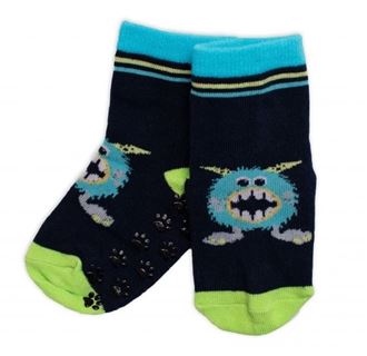 Obrázok z Detské ponožky s ABS Príšerky - granát