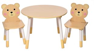 Obrázok Detský stôl so stoličkami Méďa