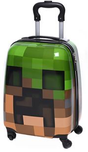 Obrázok Detský cestovný kufor Minecraft Pixel 29l