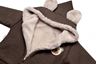 Obrázok z Oteplená pletená bundička Teddy Bear, , dvojvrstvová, hnedá