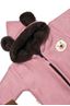Obrázok z Oteplená pletená kombinéza s rukavičkami Teddy Bear, , dvojvrstvová, ružová