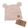 Obrázok z Dvojvrstvová bavlnená čiapočka LOVE TEDDY, sv. ružová