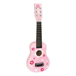 Obrázok Gitara ružová s kvetmi
