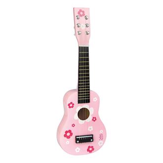 Obrázok z Gitara ružová s kvetmi
