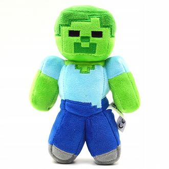 Obrázok z Plyšová hračka Minecraft Zombie Steve 23cm