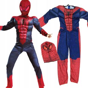 Obrázok Detský kostým Akčný Spiderman 110-116 S