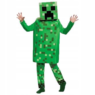 Obrázok z Detský kostým Minecraft Creeper 116-122 M