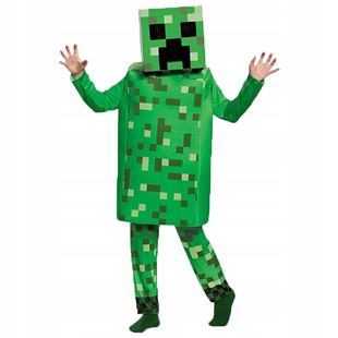 Obrázok Detský kostým Minecraft Creeper 128-134 L