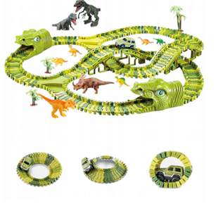 Obrázok Detská autodráha 360 cm Dino