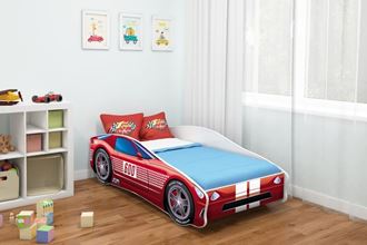 Obrázok z Detská posteľ V Auto Červená