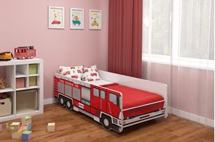 Obrázok Detská posteľ VI Požiarne auto
