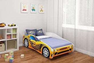 Obrázok z Detská posteľ V Auto Žltá