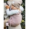 Obrázok z Kinder Hop Rastúce ergonomické nosítko Multi Soft Little Herringbone Pastel Rose 100% bavlna, žakár