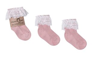 Obrázok Detské ponožky Vintage Love Dirty Pink ružové 0-1 rok