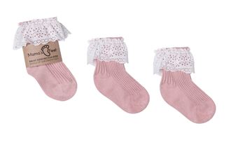 Obrázok z Detské ponožky Vintage Love Dirty Pink ružové 4-6 rokov