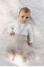 Obrázok z Detské pančuchy s traky Fribble White biele 3-6 rokov