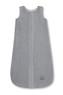 Obrázok z Obojstranný ľahký mušelínový spací vak Dark Grey 4-24 mesiacov M